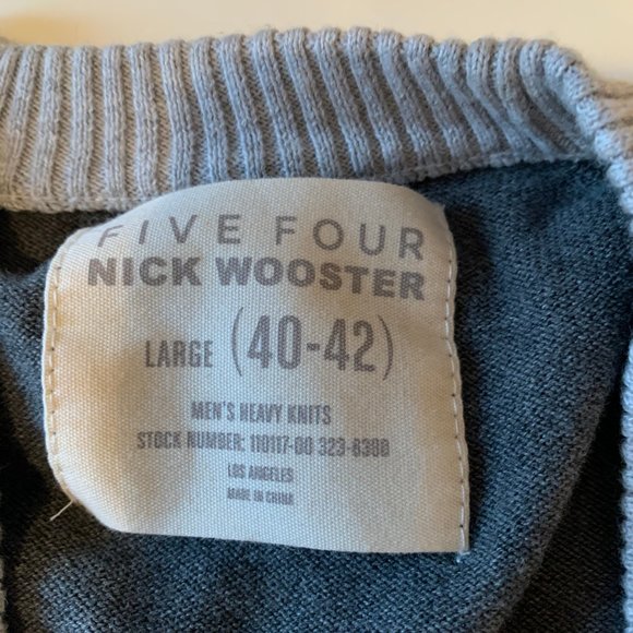 Five Four Nick Wooster Cardigan - Picture 2 of 5